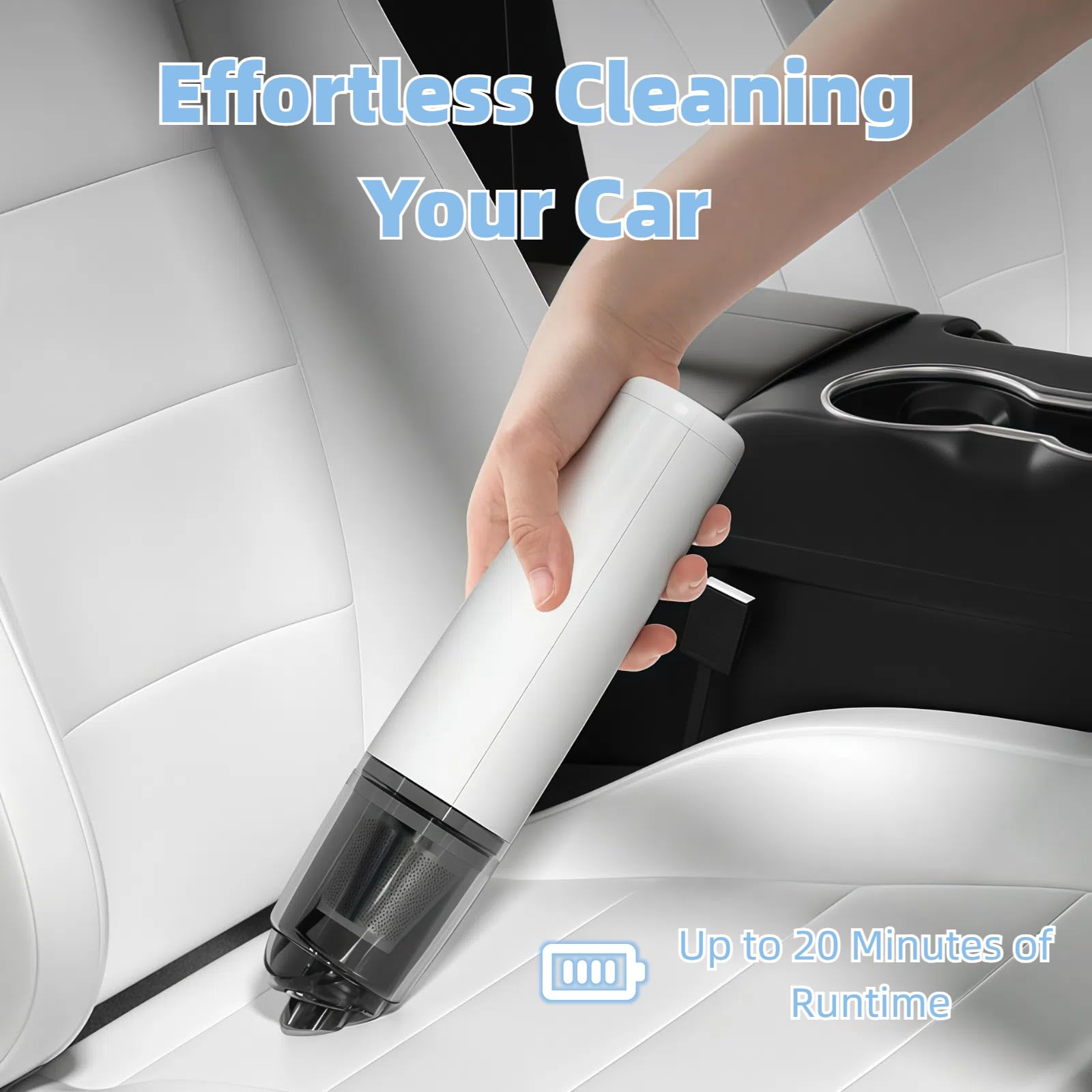 Portable Car Vacuum Cleaner, C - Vacuum Chamber Small recension och pris