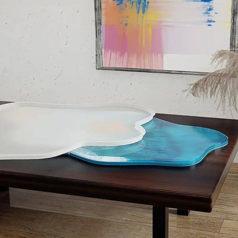 Large 61cm Irregular tray epox - Resin Ocean Wave Mold recension och pris