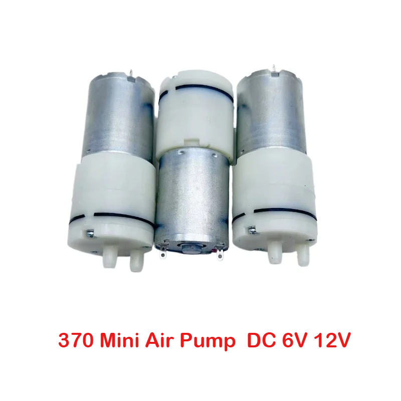 370 Mini Air Pump DC 6V 12V El - Vacuum Chamber Small recension och pris