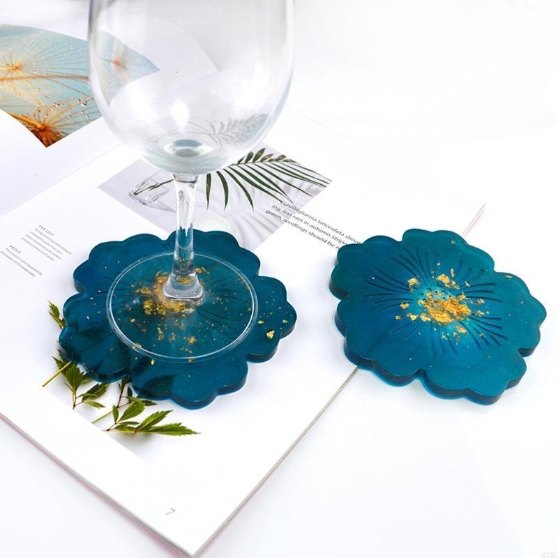 R3MC 2Pcs DIY Flower Silicone  - Geode Mold Silicone recension och pris
