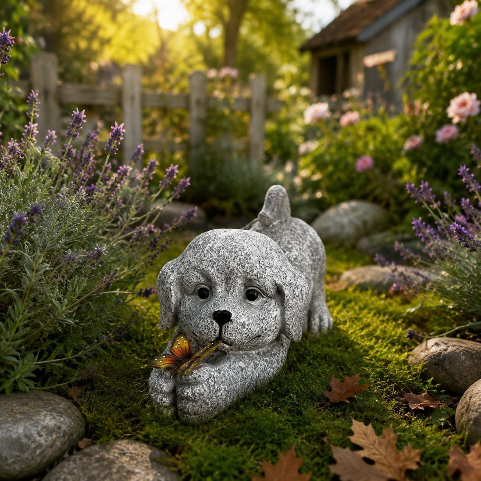 Solar Dog Statue Resin Craft S - Crafting Resin recension och pris