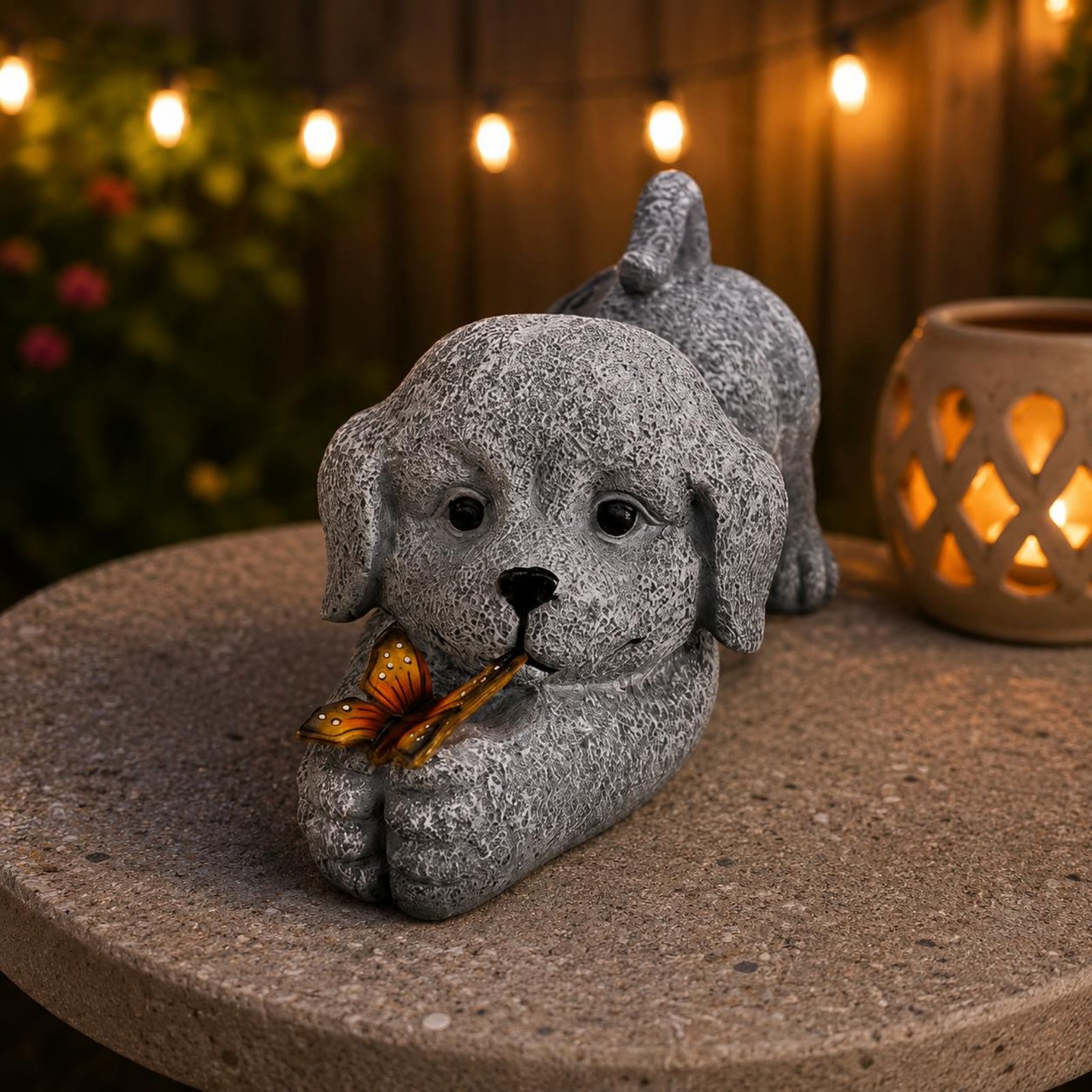Solar Dog Statue Resin Craft S - Crafting Resin recension och pris