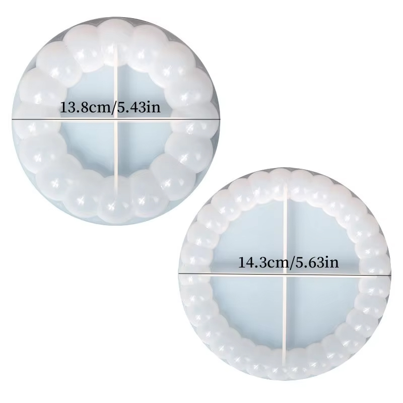 Diy Round Bubble Tray Coaster  - Coaster Mold Round recension och pris