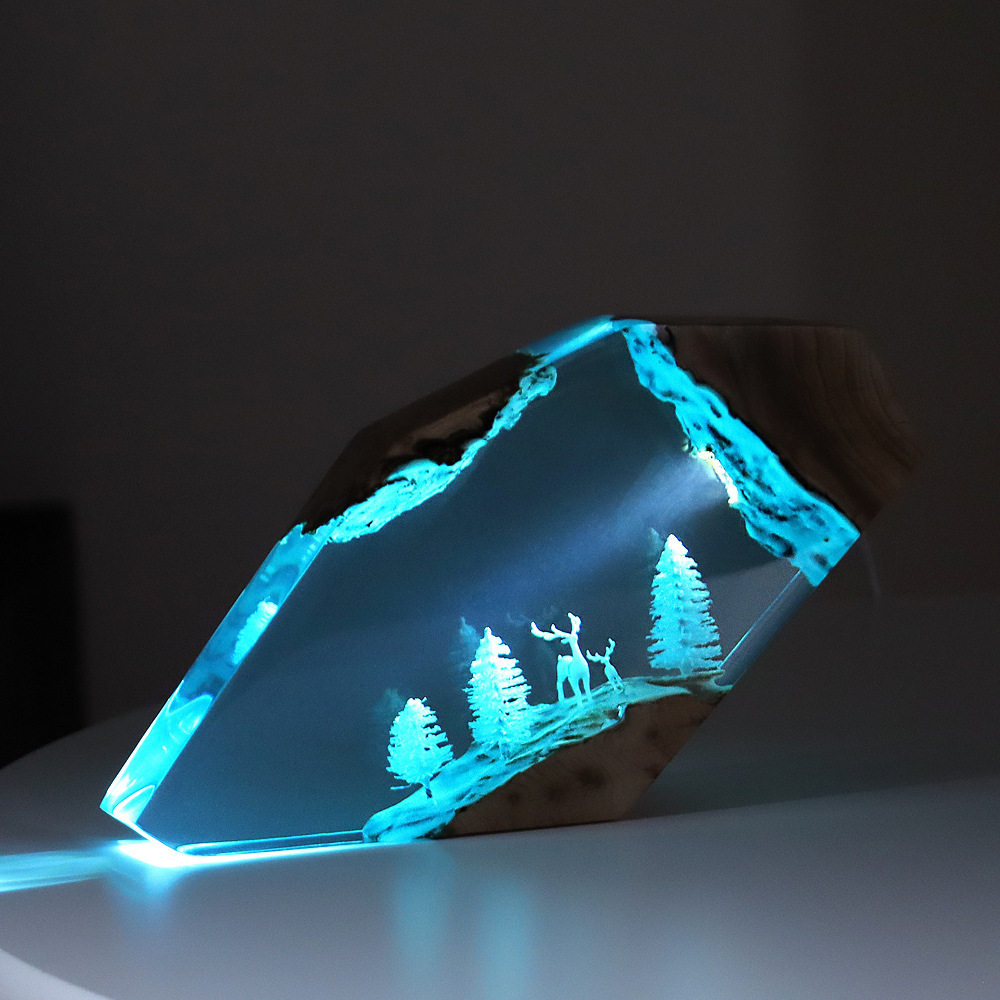 Forest Fairy Deer Desktop Art  - Crafting Resin recension och pris