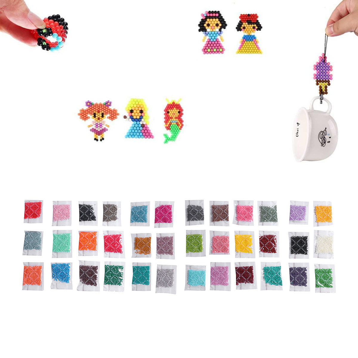 36pcs Round Diamond Set Resin  - Resin Craft Kit recension och pris