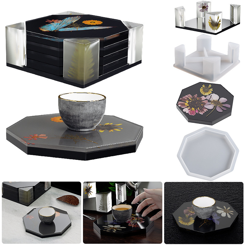 Silicone Coaster Storage Box M - Coaster Mold Round recension och pris