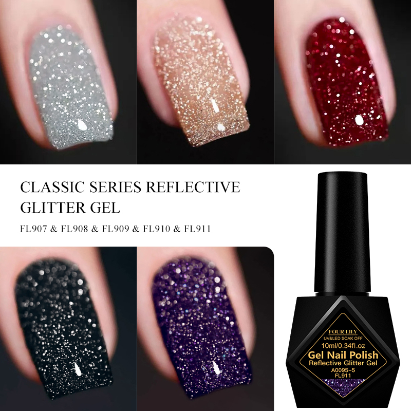 2pcs/set 10ml Reflective Glitt - Resin Glitter Pack recension och pris