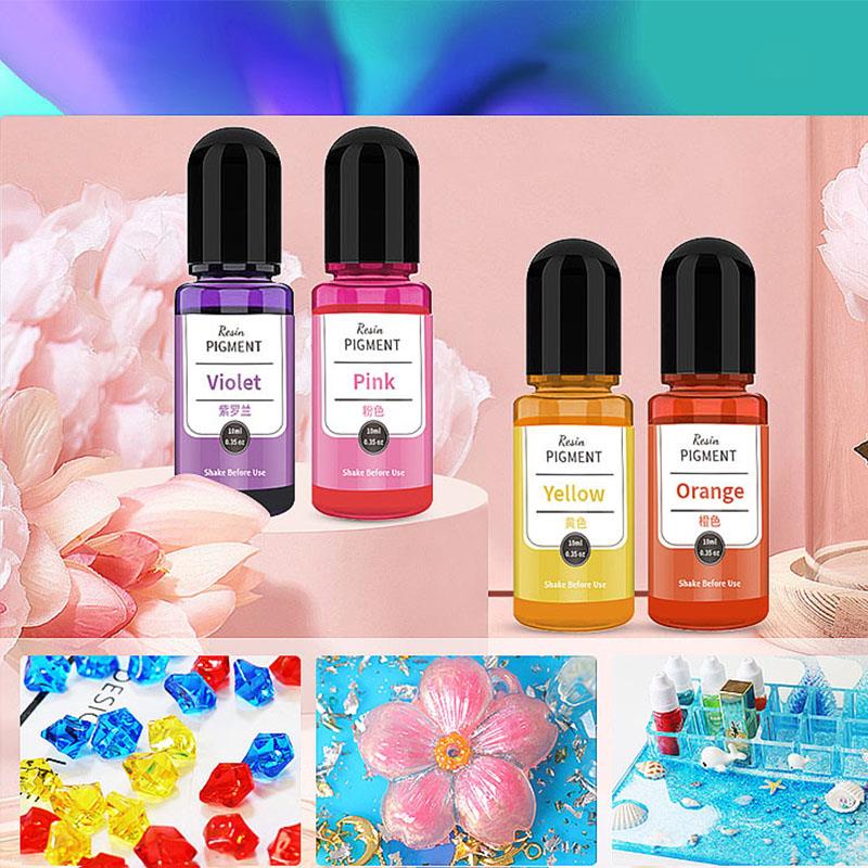 24 Color Art Ink Alcohol Resin - Resin Pigment Set recension och pris
