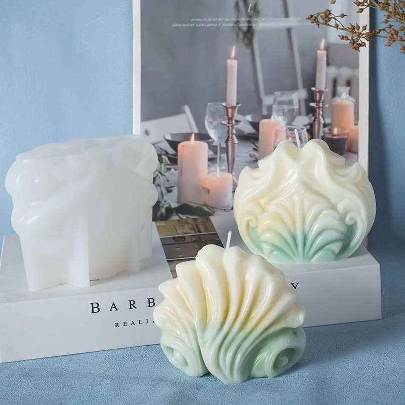 Ocean Shell Candle Silicone Mo - Resin Ocean Wave Mold recension och pris