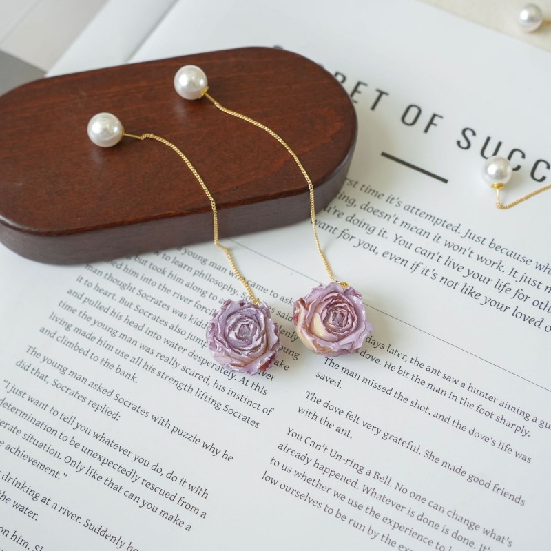 Preserved Rose Flower Series E - Flower Preservation Resin recension och pris