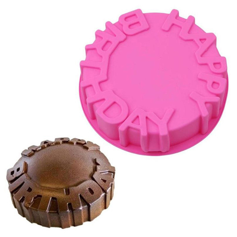 Happy Birthday Baking Pan Roun - Coaster Mold Round recension och pris